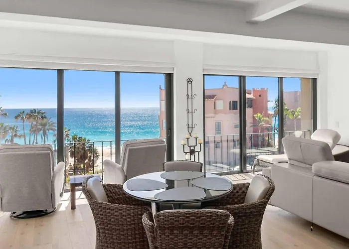 Elegant Beachfront Penthouse | Casa Del Mar Delfin * San Jose del Cabo